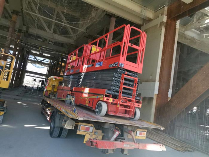 星空网平台高空作业平台为北京冬奥会项目建设加速！